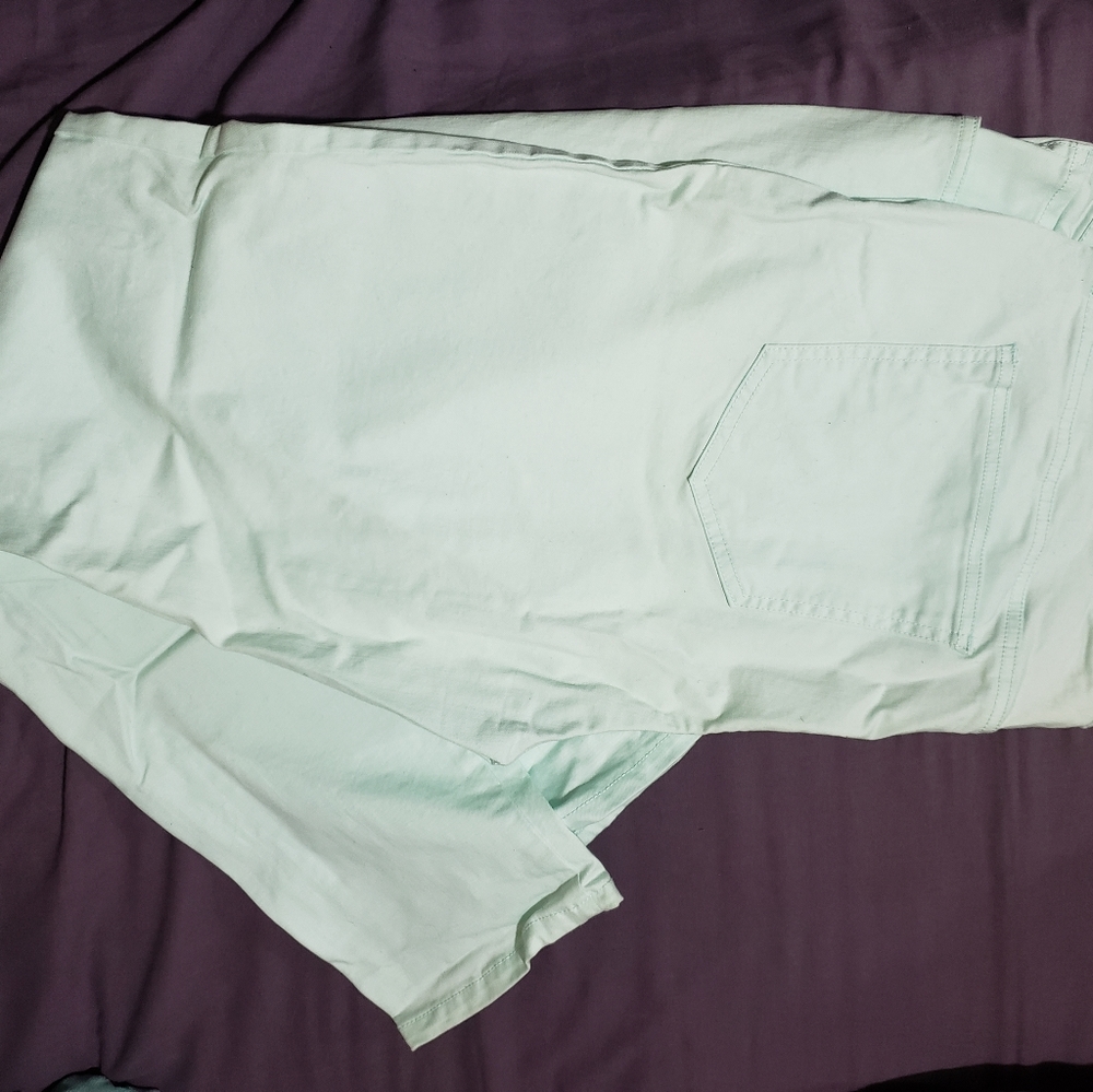Mint Green Skinny Jeans